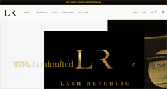 Desktop Screenshot of lashrepublic.com.au